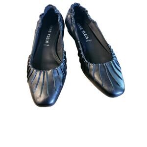 Anne Klein iFlex Christina Comfort Square Toe Slip-On Ballerina Shoes Size 8M